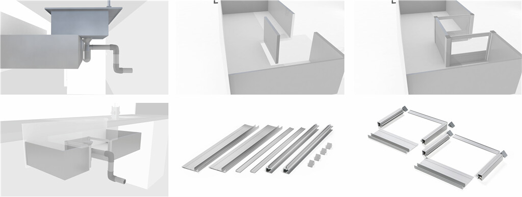 FIXOL - UNIVERSELE SET VOOR LADE-UITSPARING