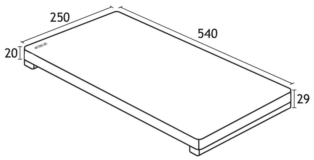 SET-2 STALA HOUTEN SNIJPLANK