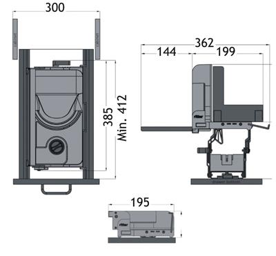 RITTER ALLESSNIJDER ELECTRISCH BFS 52SINBOUW KORPUINBOUW KORPUS 30