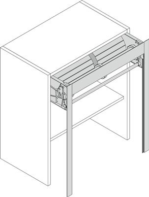 DYNA CASE KS25 600X1500 ALU RENTRANT