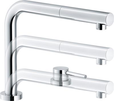 FRANKE ACTIVE WINDOW EXTENSIBLE CHROME