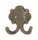 PORTE-MANTEAU BRONZE 69X60X20MM 