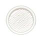 GRILLE D'AERAT.PLAST.BLANC PR MEUBLES D:43MM 