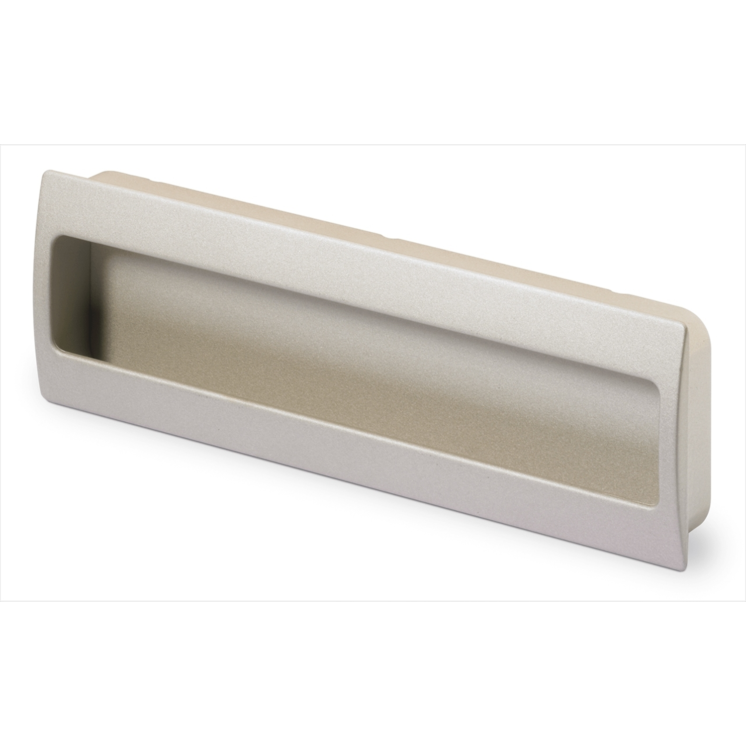 greep om in te laten Misnia, boorafstand 96, L 116 mm, B 54 mm, H 18.5 mm, Vernikkeld mat finish