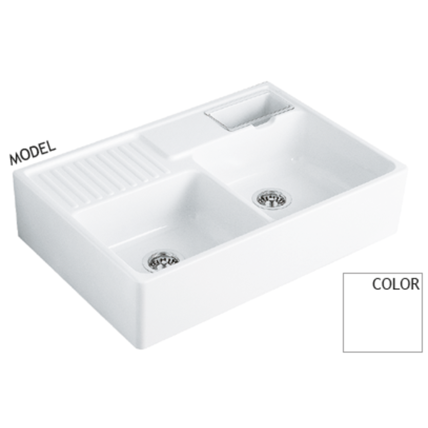 V&B 6323.91.kg tradition blanc neige brillant  ceramicplus