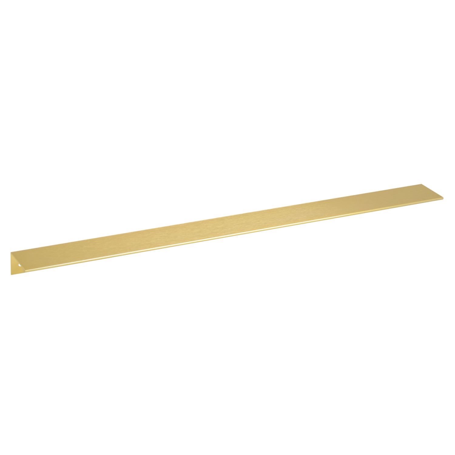 Poignée d'angle EA240 L500 alu laiton mat 