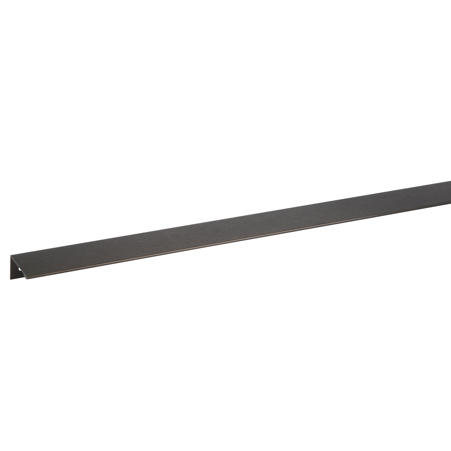Poignée d'angle EA980 L1000 alu bronze foncé brossé