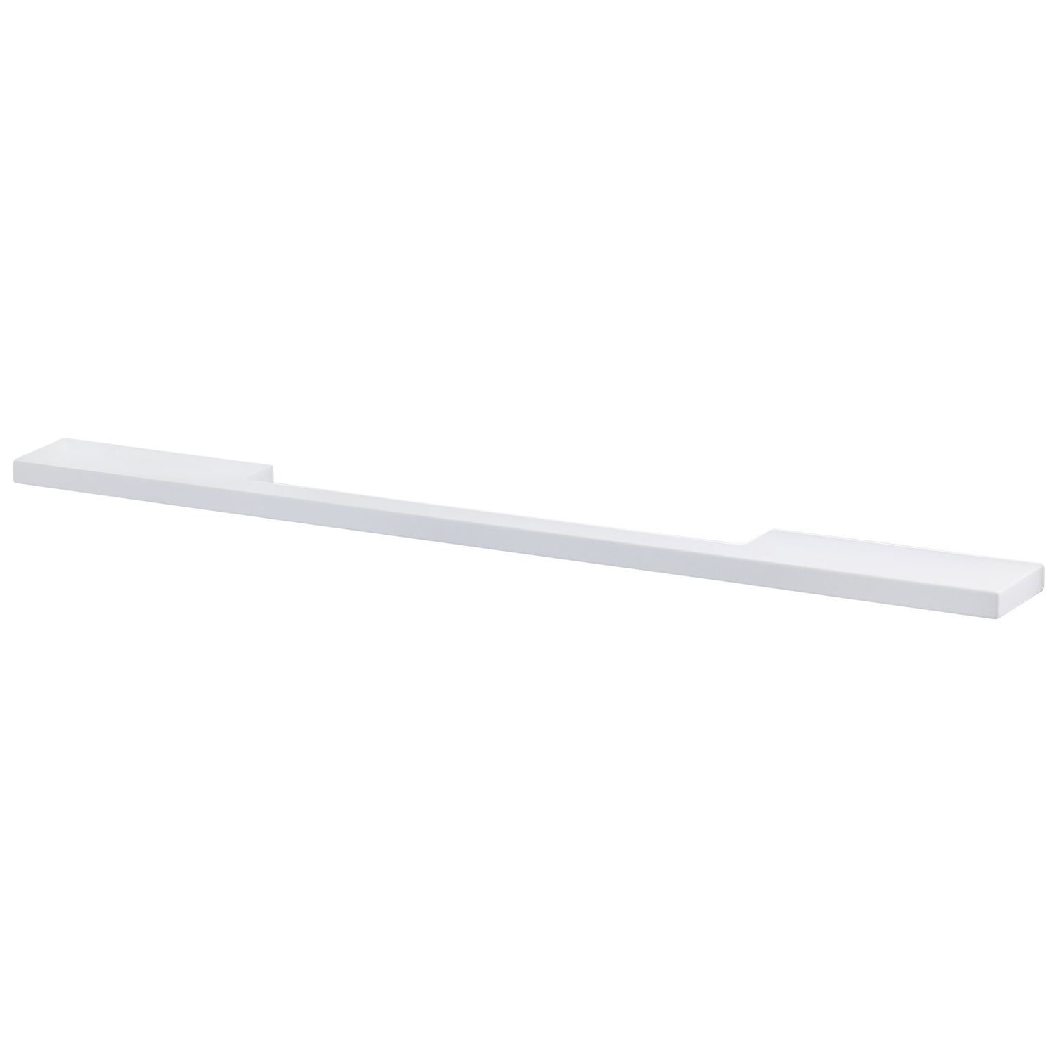 Poignee drimo 320mm aluminium / blanc symmetrique 