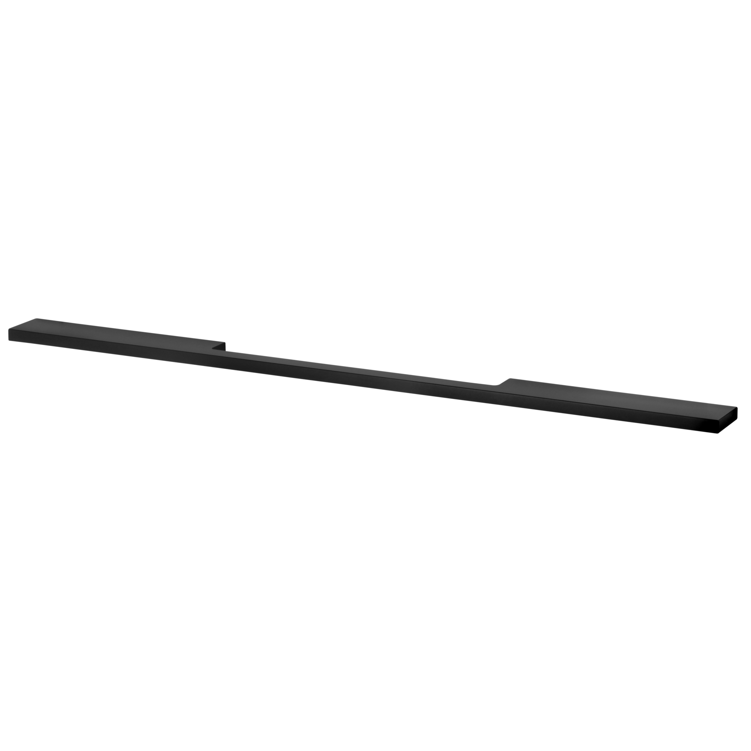 Poignee drimo 480mm aluminium / noir symmetrique 
