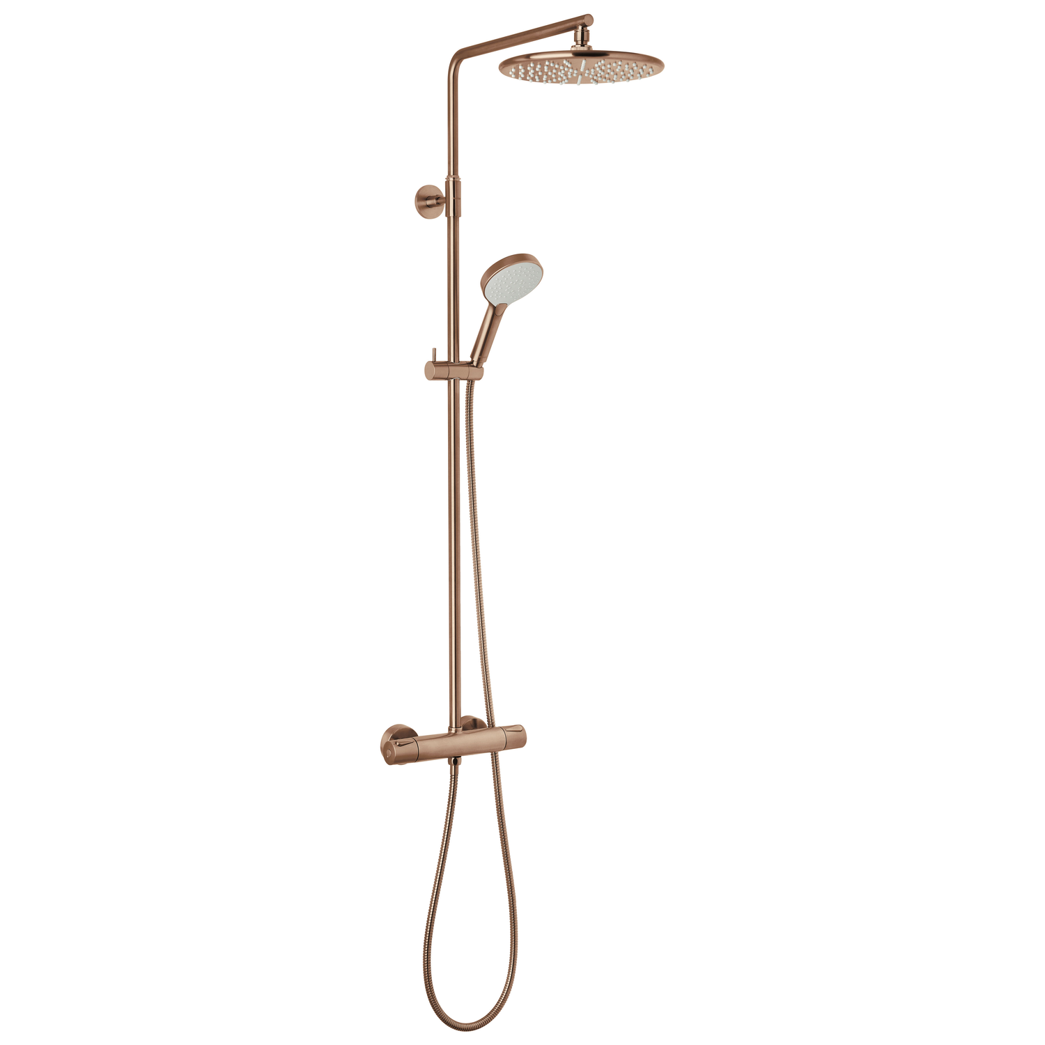 Damixa silhouet set de douche cuivre brossé 
