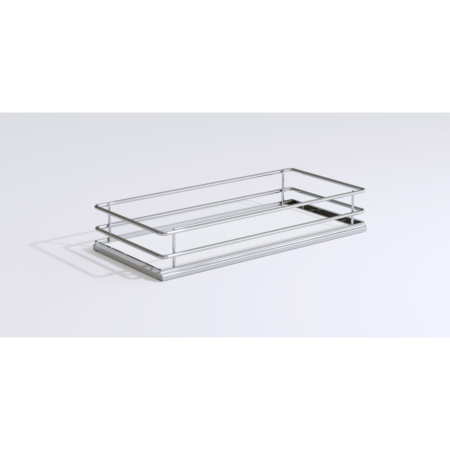 Panier Premea cadre p:470mm l:85mm bois blanc + chrome