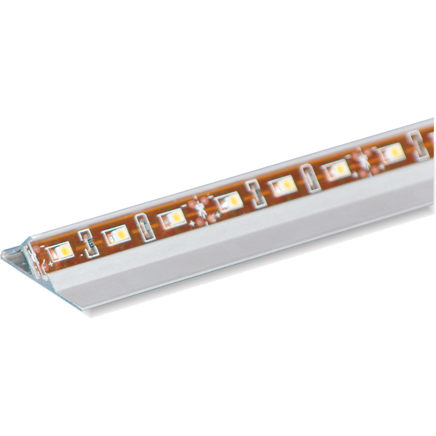 45° ledstrip k 50 / warm wit 3200K462mm +magneetschakelaar