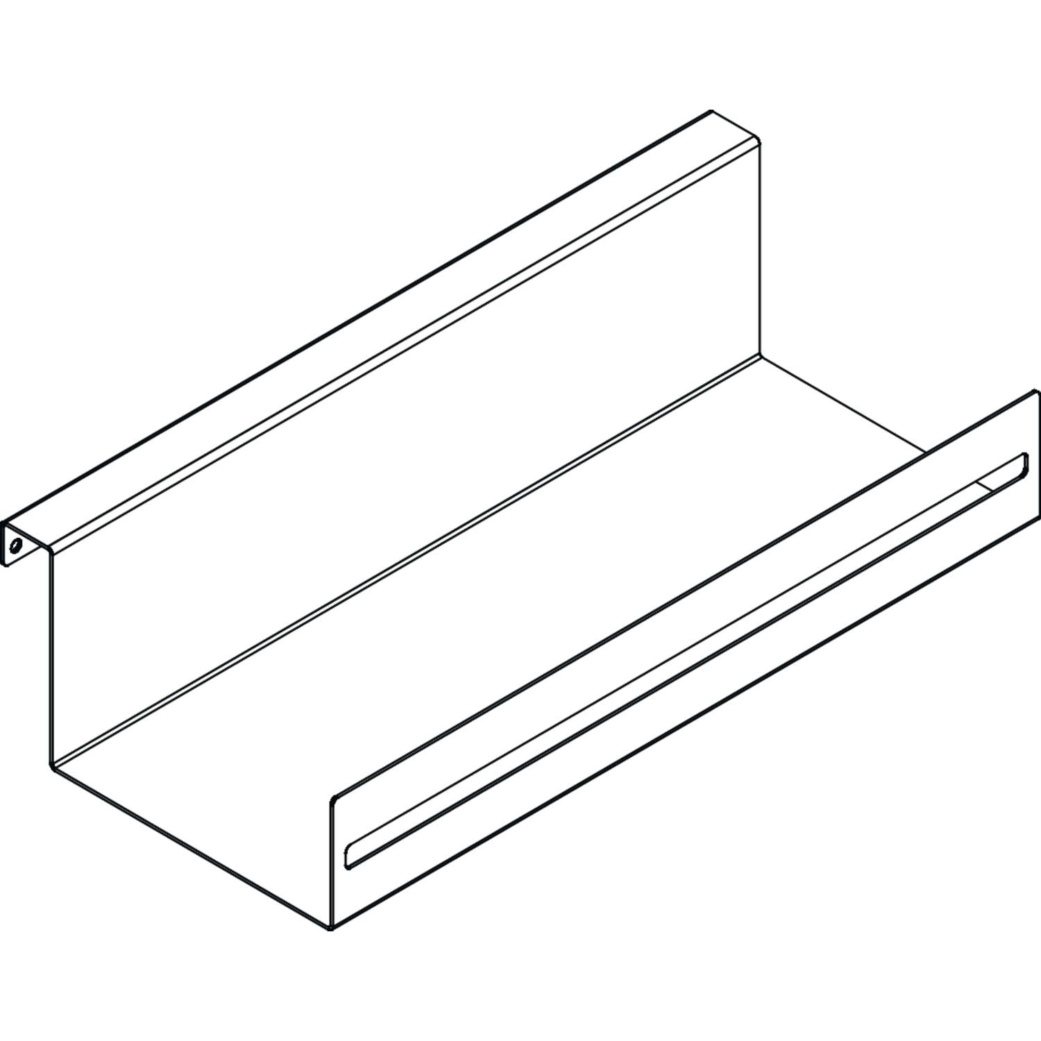 One Niche support rouleaux essuie-tout noir mat 