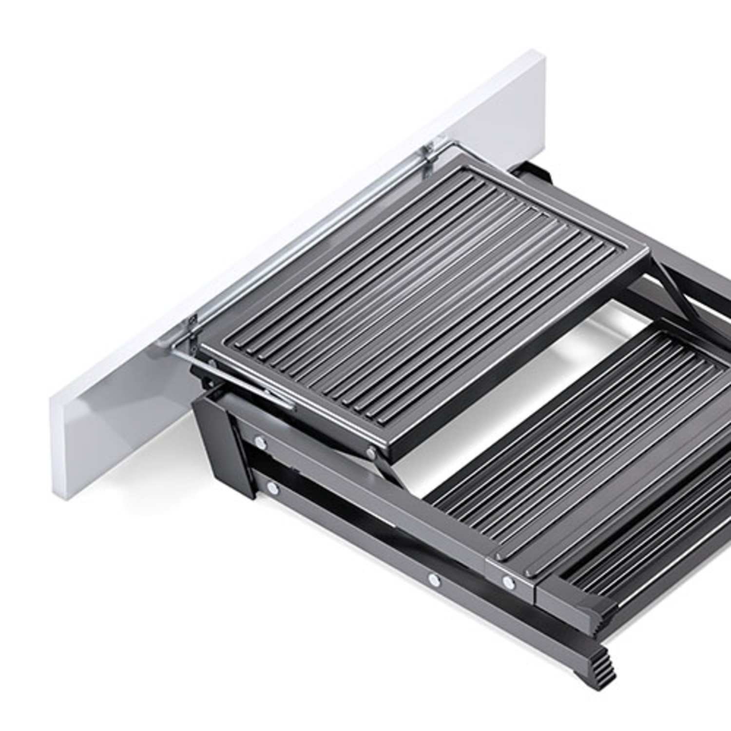 Hailo step-fix escabeau antracite/noir  
