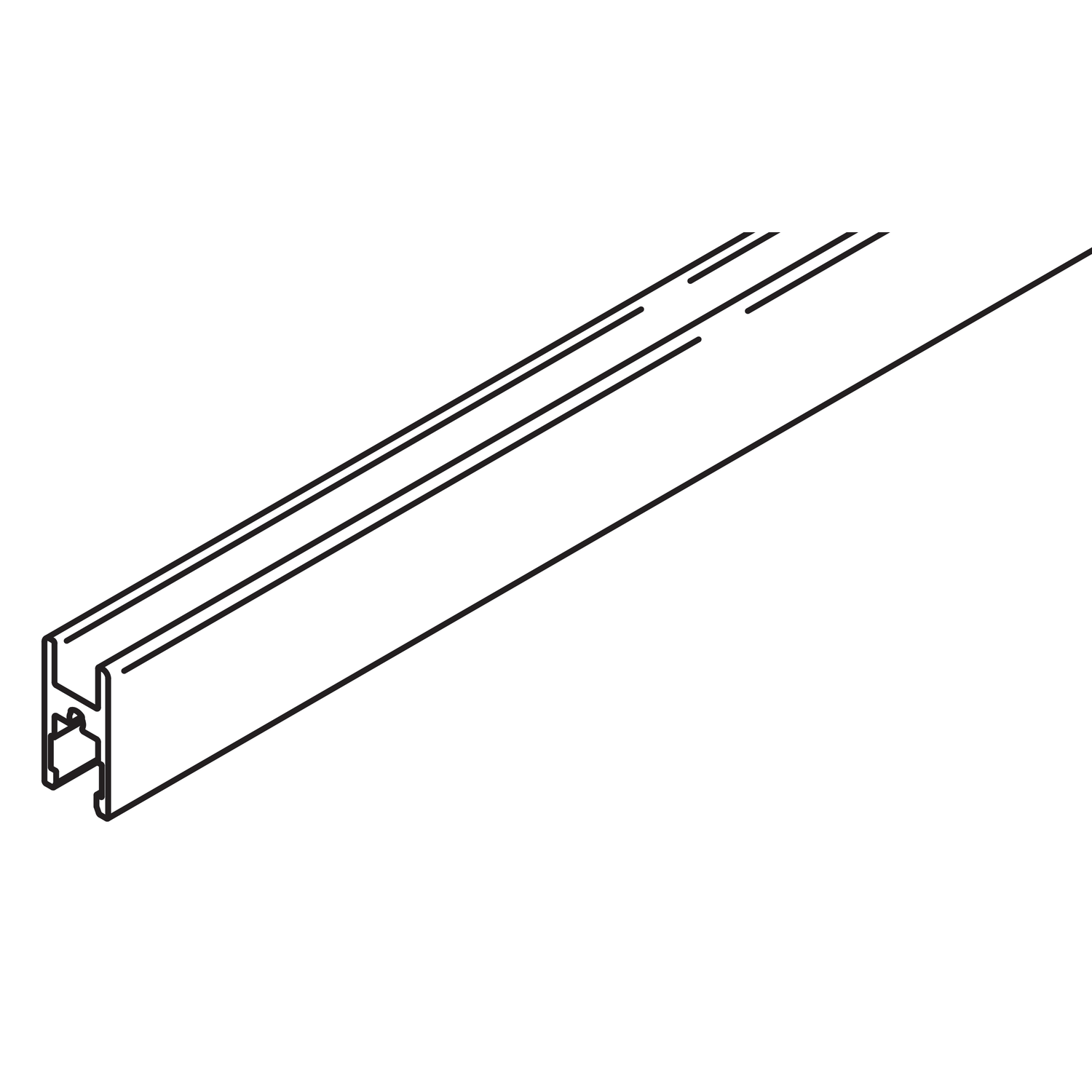 Hawa Clipo 35 GK/GKK profil verre 3,5m supperieur/inferieur