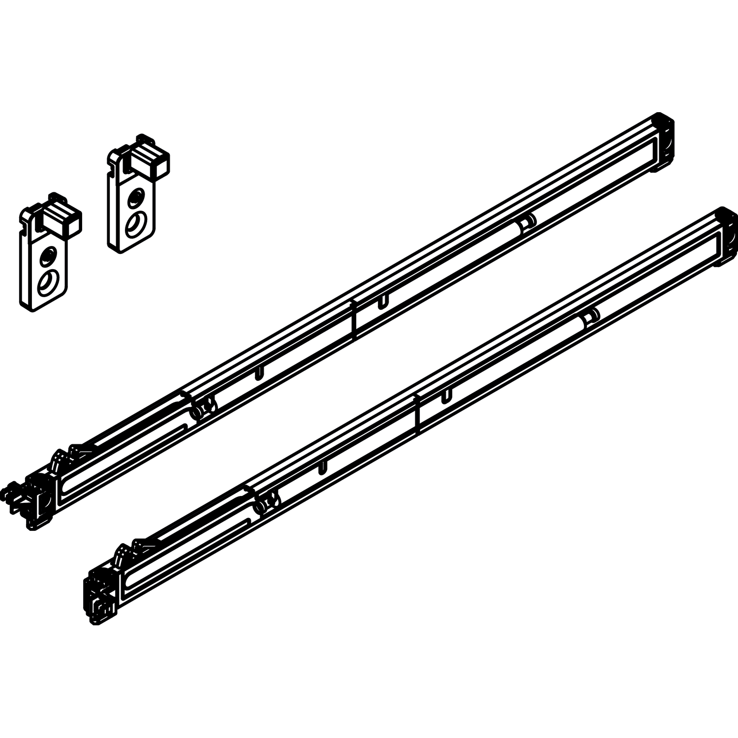 Hawa Combino 65 amortisseur 50-65 kg 2 pcs 
