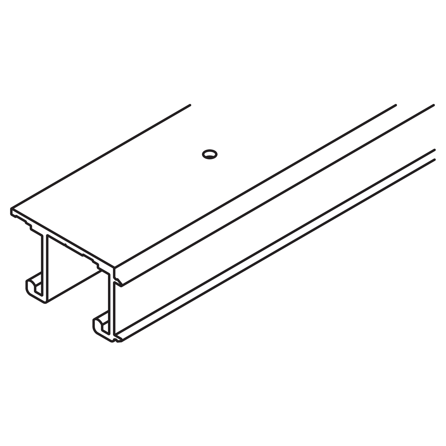Hawa Combino 35 VF rail de roul 6000mm