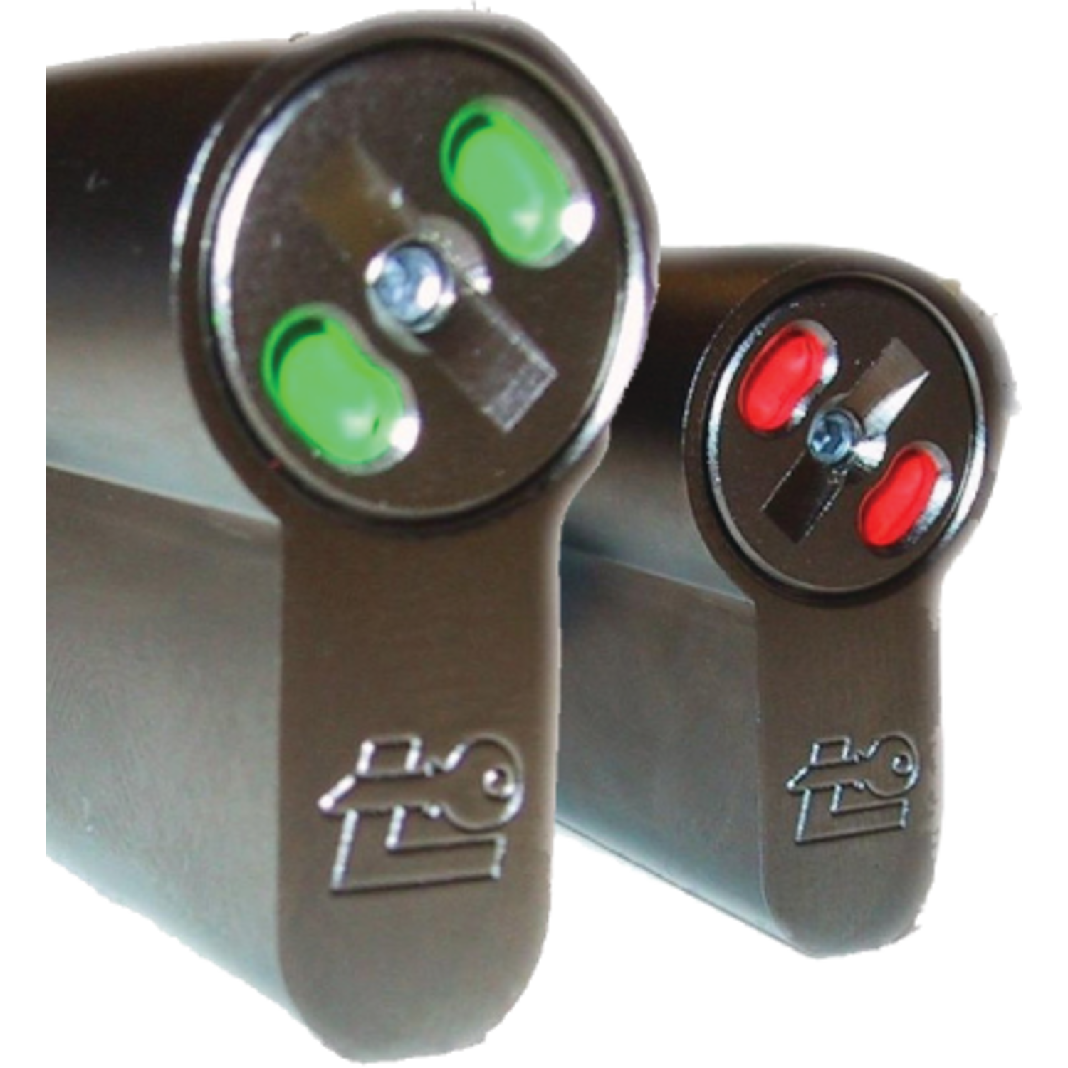 Cyl.litto libre/occupe bouton nickele  
