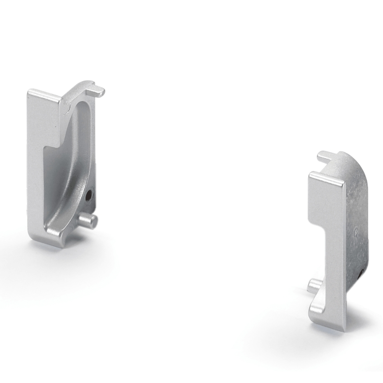 Embout Spira, L 11 mm, H 43 mm, aspect aluminium