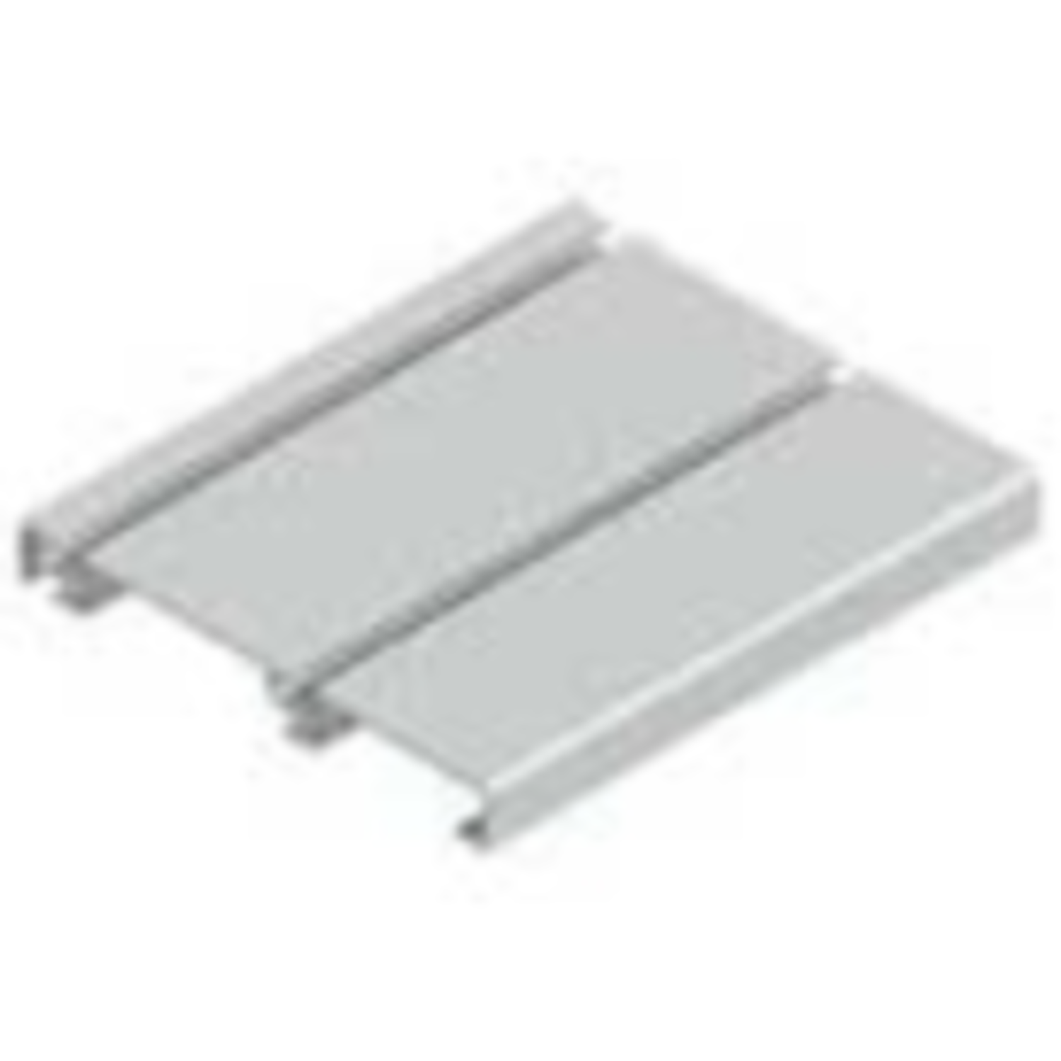 Rail inférieurdouble Terra TR19 6m alu argent  