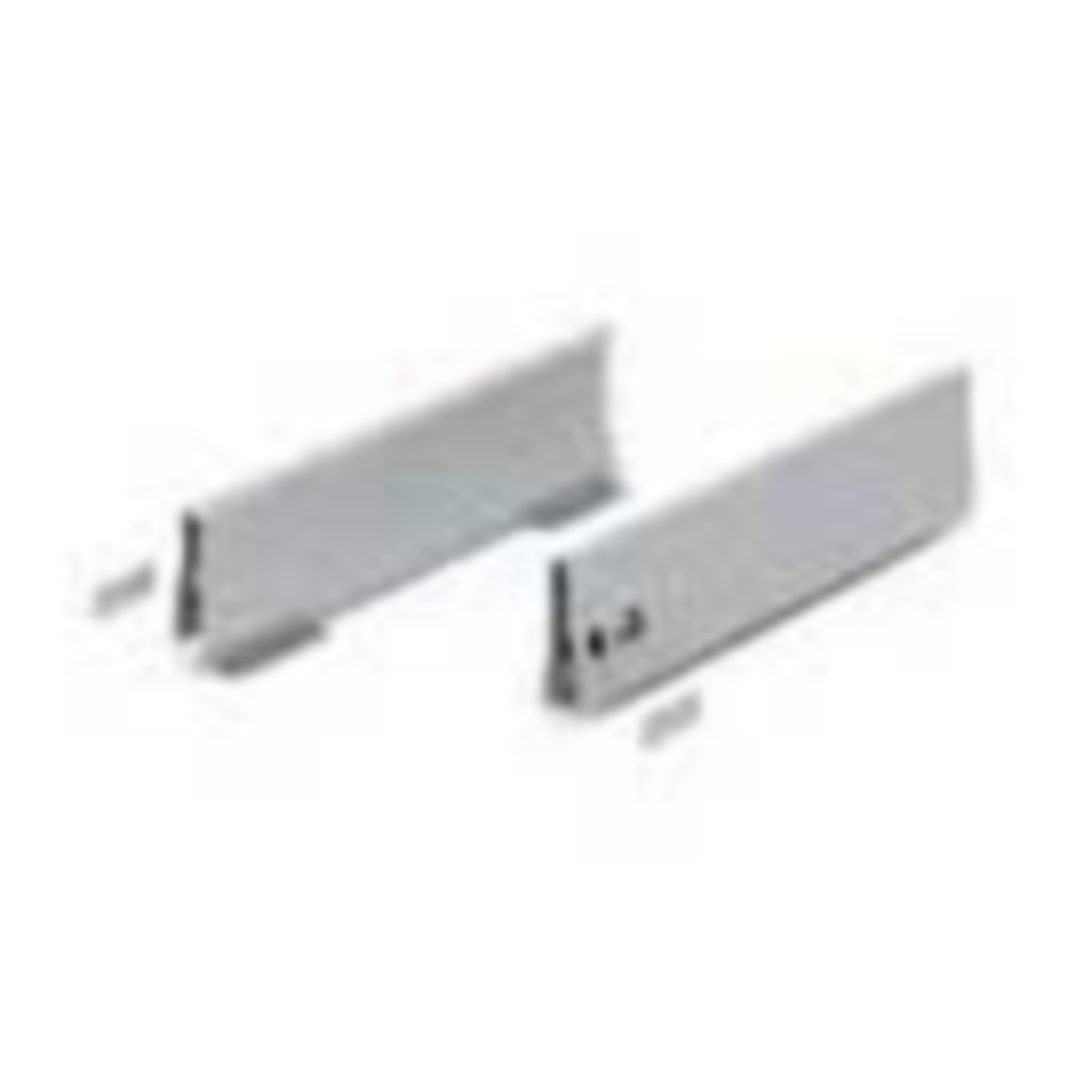 Tiroir DWD XP h127mm c550mm argent 