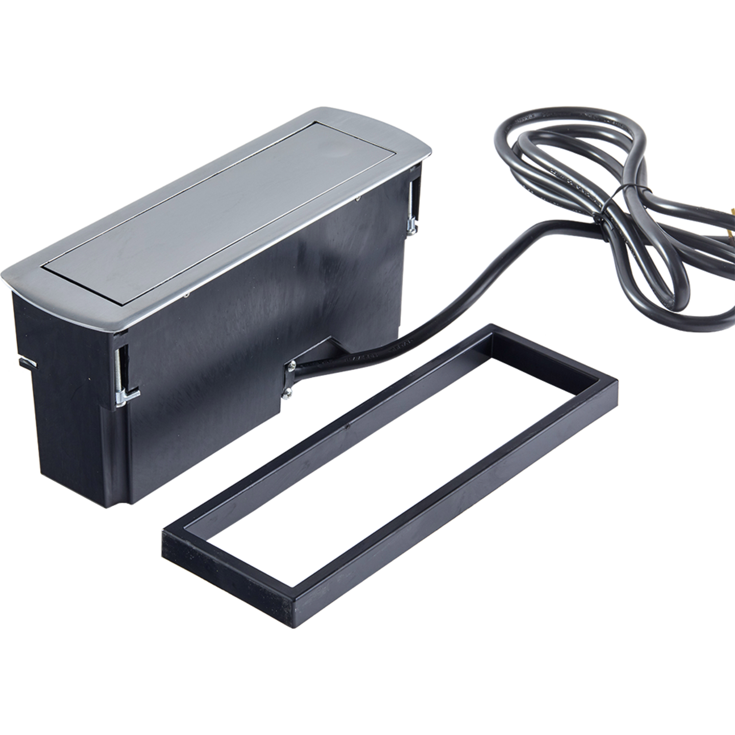 Cizo bloc pop up nl/dl/l 2x16a-2xusb 2a chrome 