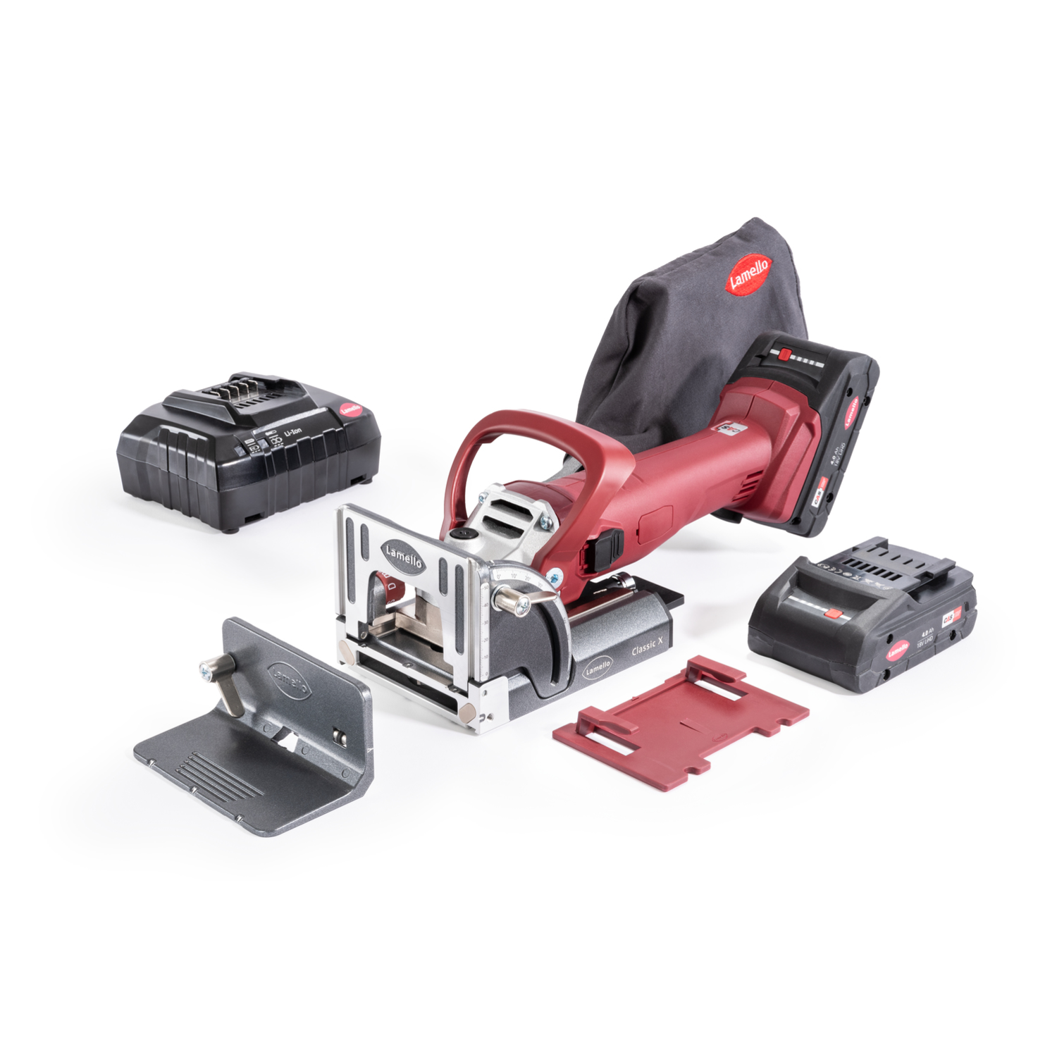 Lamello groeffreesmachine classic x 18v 4.0ah in systainer incl lader en 2 x lihd 18v batterij