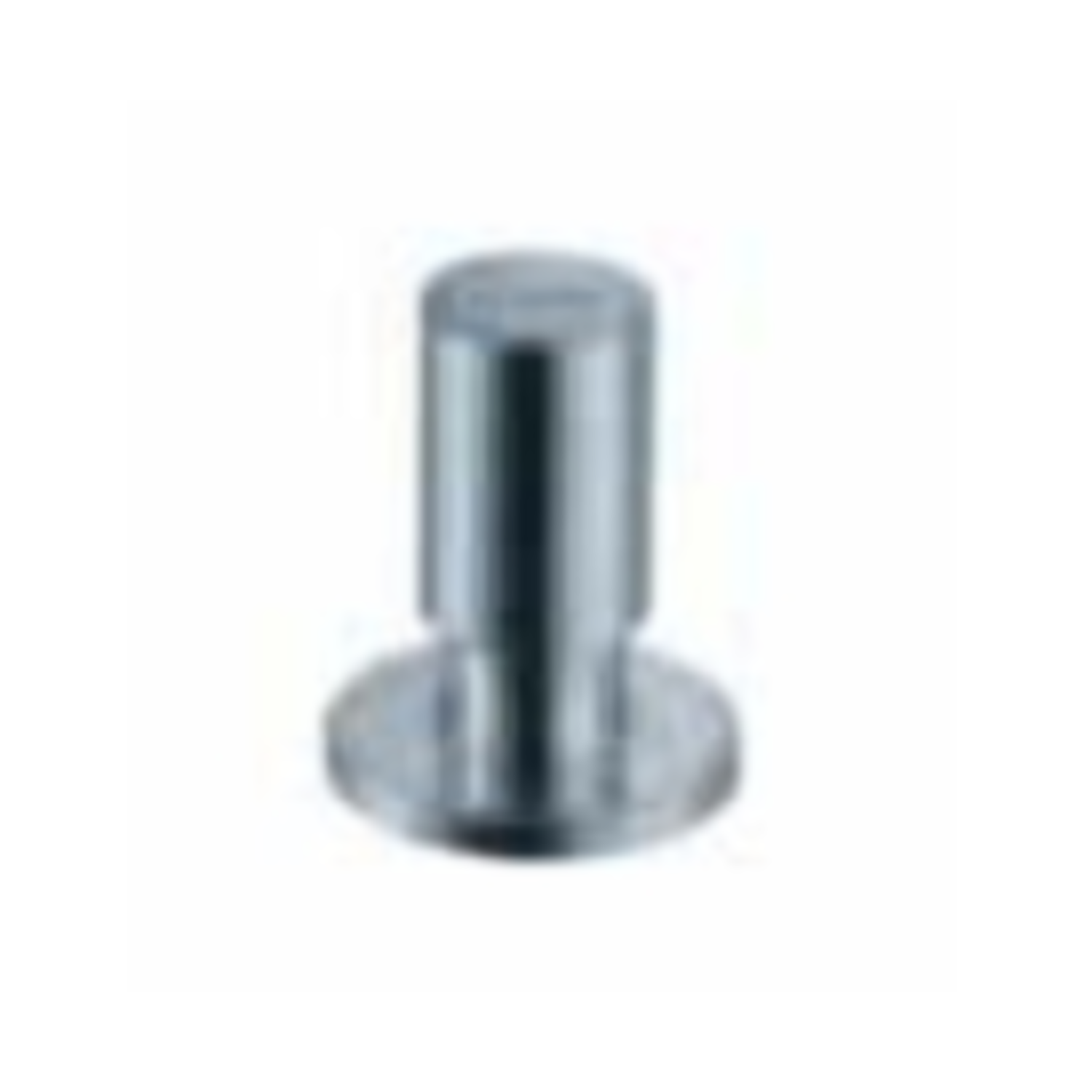 Trekknop messing edelstaal finish