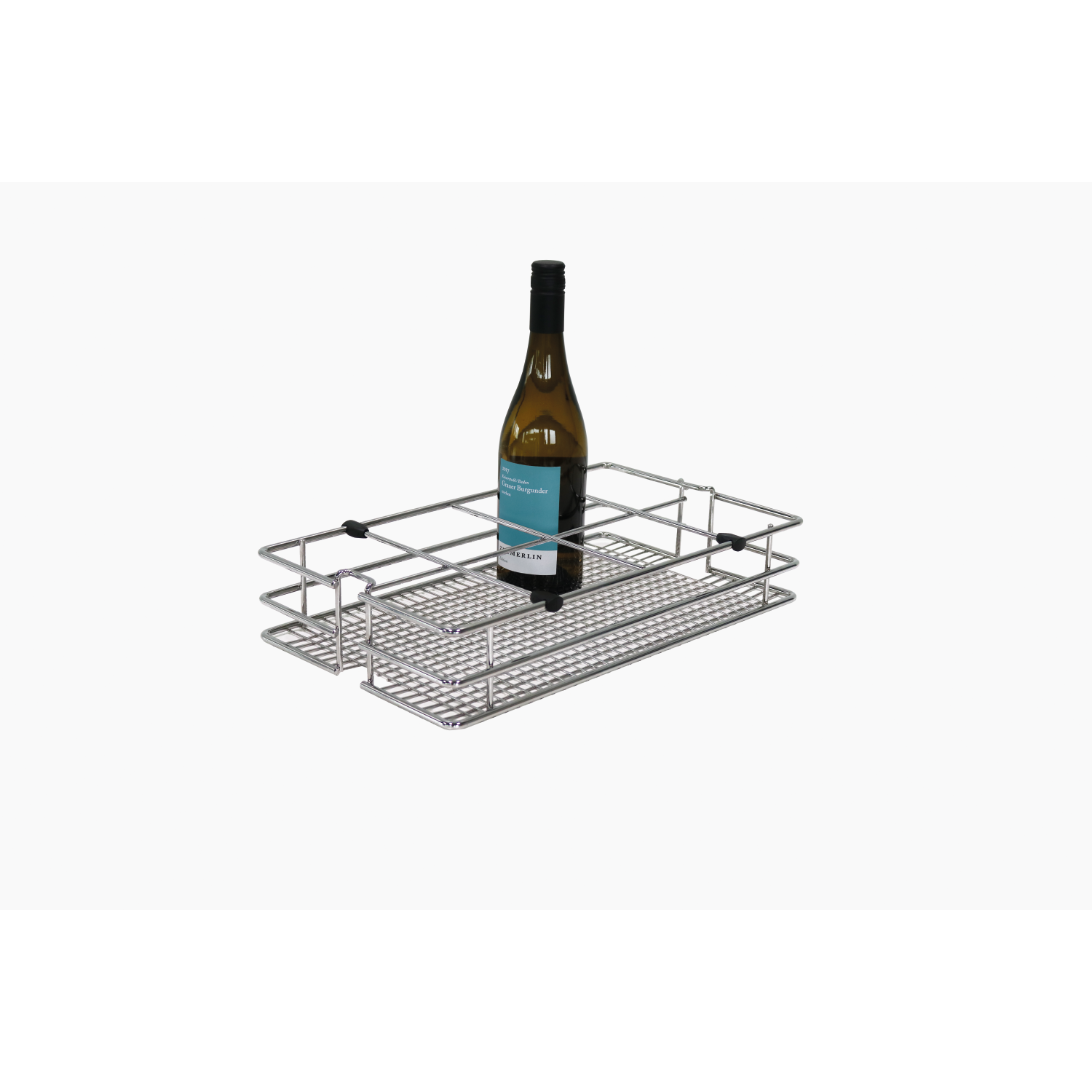 Flessenverdeling voor korf k300mm chroom
