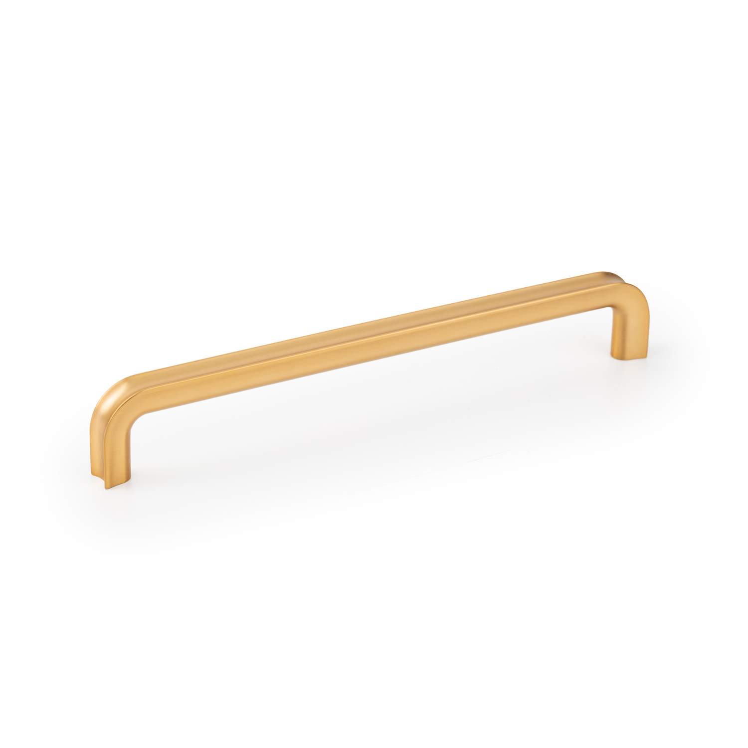 Greep LIPP BA192 L205 zamak geborsteld messing cava