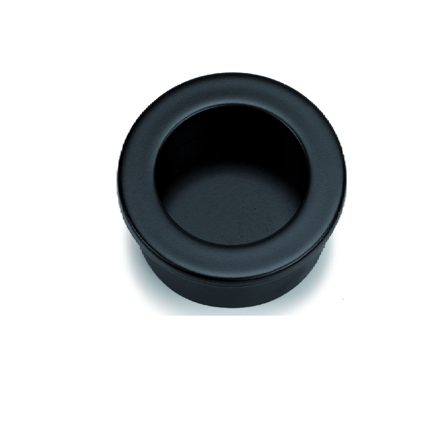 Coque encastrable rond zmc diam 40mm noir  