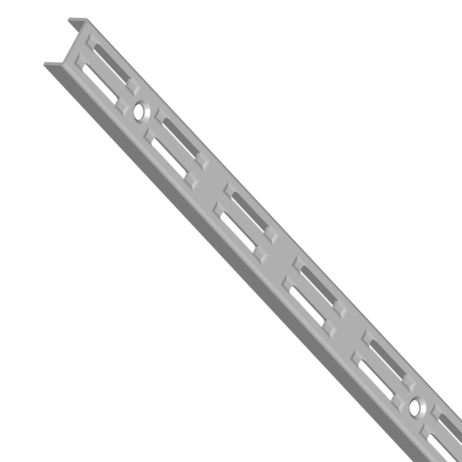 Stellijsten dubbel element 5820 grijs 2m