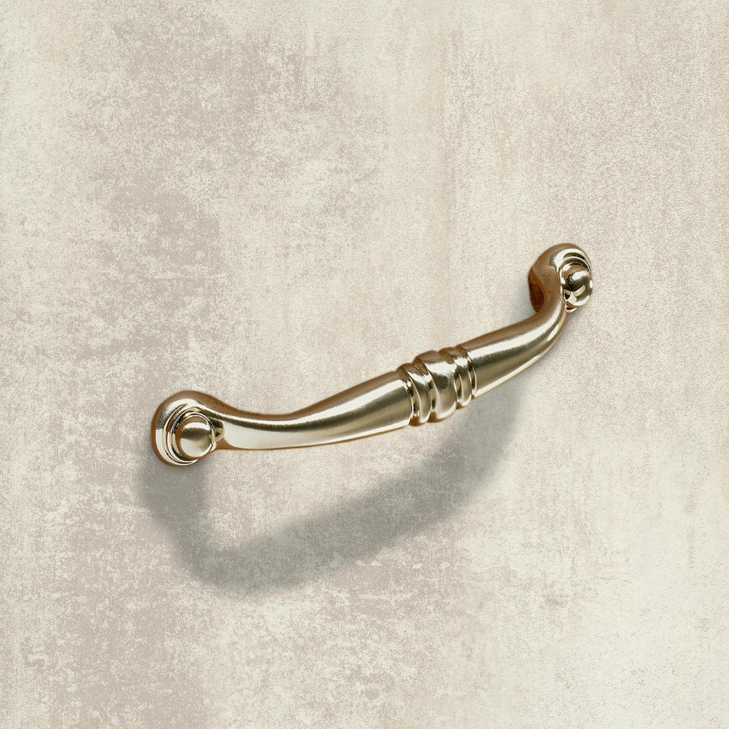 Poignée Alberta, entraxe de perçages 96, L 110 mm, B 14 mm, H 28 mm, aspect inox brossé