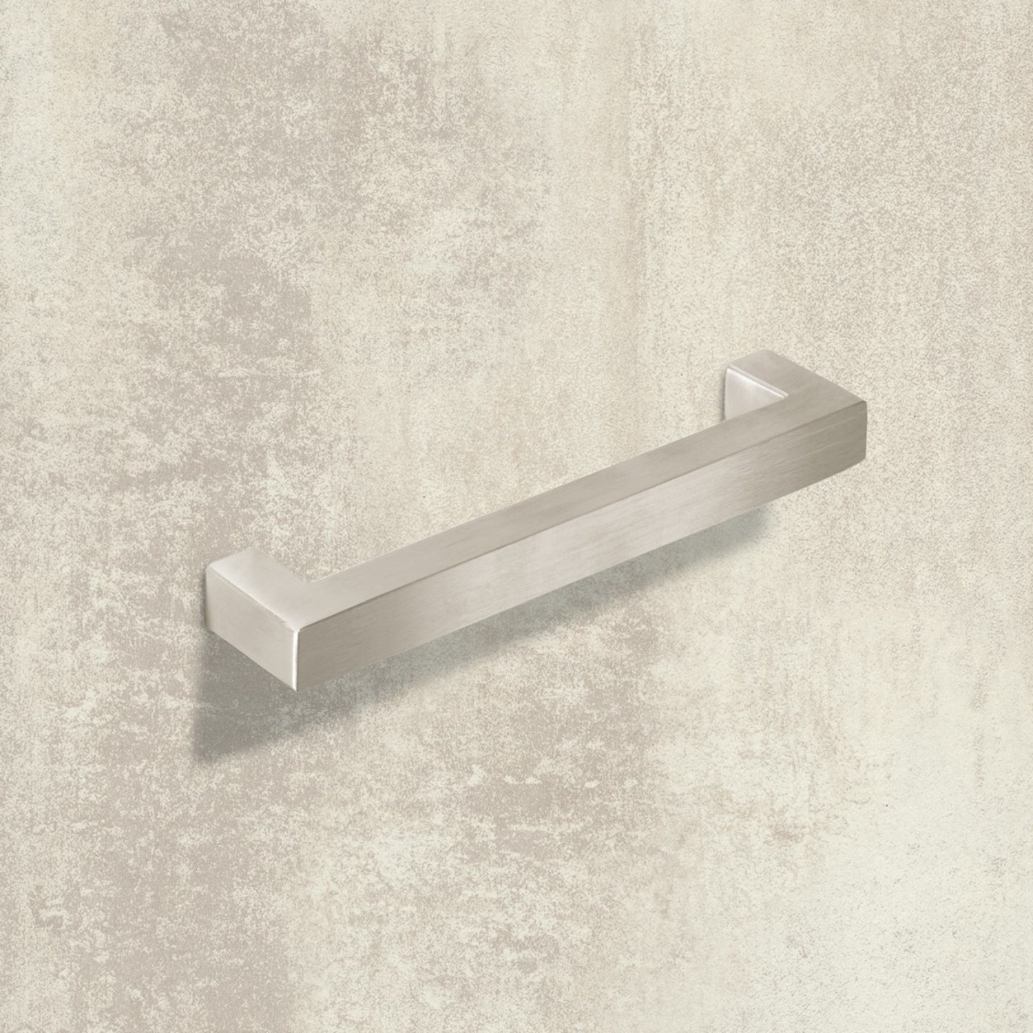 Poignée Aosta, entraxe de perçages 224, L 240 mm, B 16 mm, H 35 mm, Inox brossé