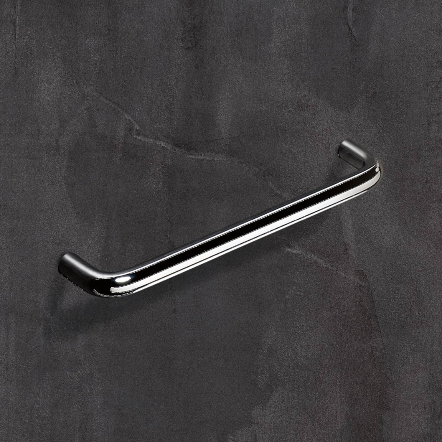 Greep Avenio, boorafstand 128, L 136 mm, H 32 mm, ø 8 mm, glans verchroomd