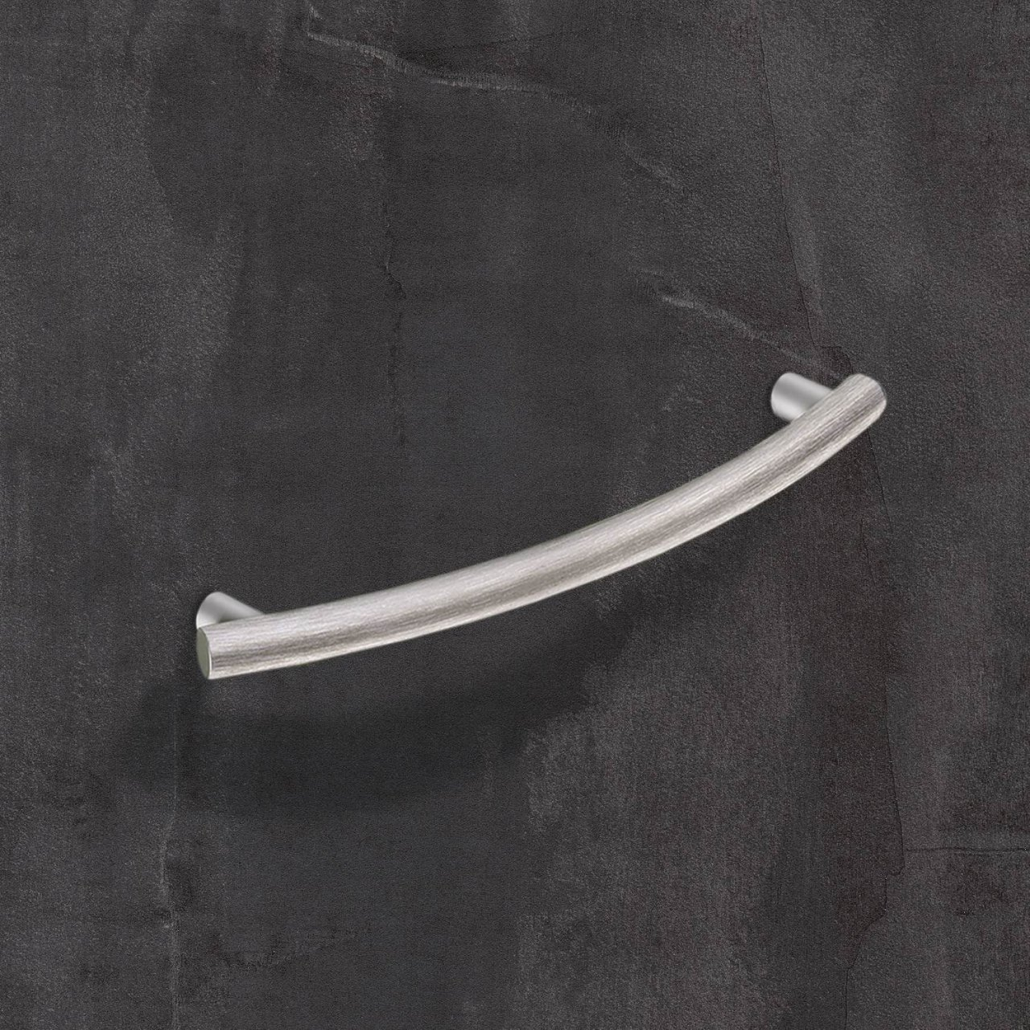 Greep Bathia, boorafstand 128, L 151 mm, B 8 mm, H 28 mm, roestvrij staal finish geborsteld
