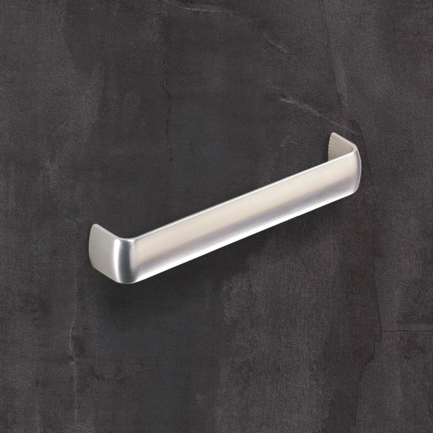Poignée Belna, entraxe de perçages 128, L 135 mm, B 22 mm, H 29 mm, aspect inox brossé