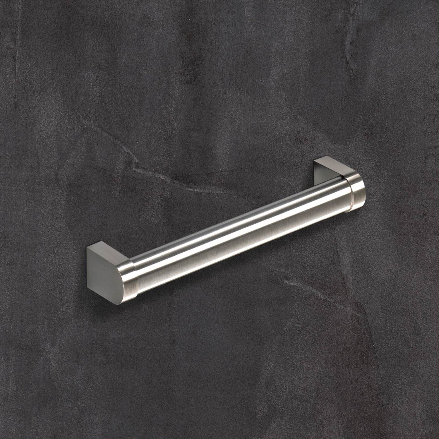 Greep Como, boorafstand 192, L 204 mm, B 26 mm, H 45 mm, Roestvrij staal geborsteld / roestvrij staal finish geborsteld