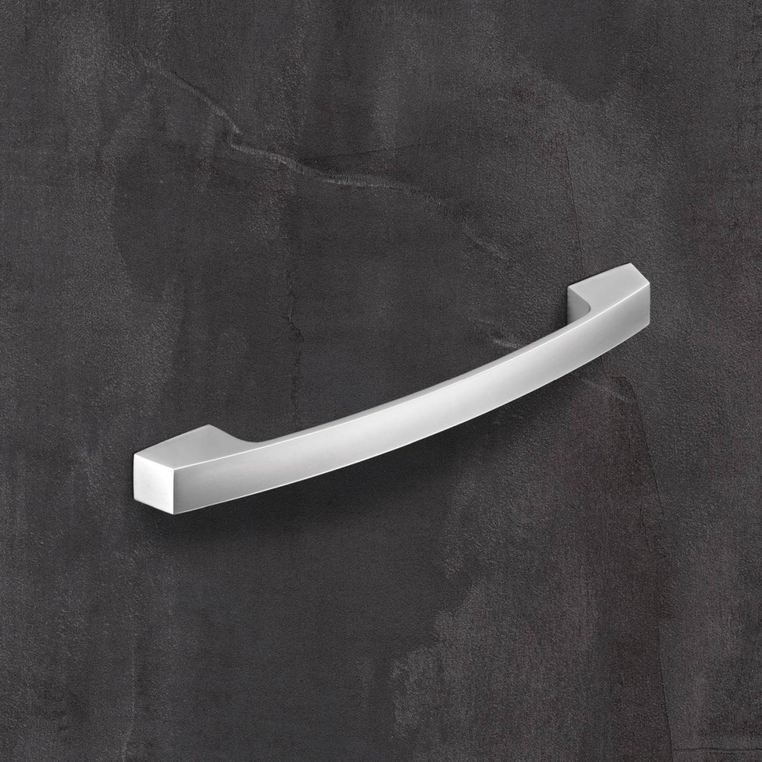 Poignée Fectio, entraxe de perçages 160, L 210 mm, B 15 mm, H 29 mm, Chromé mat