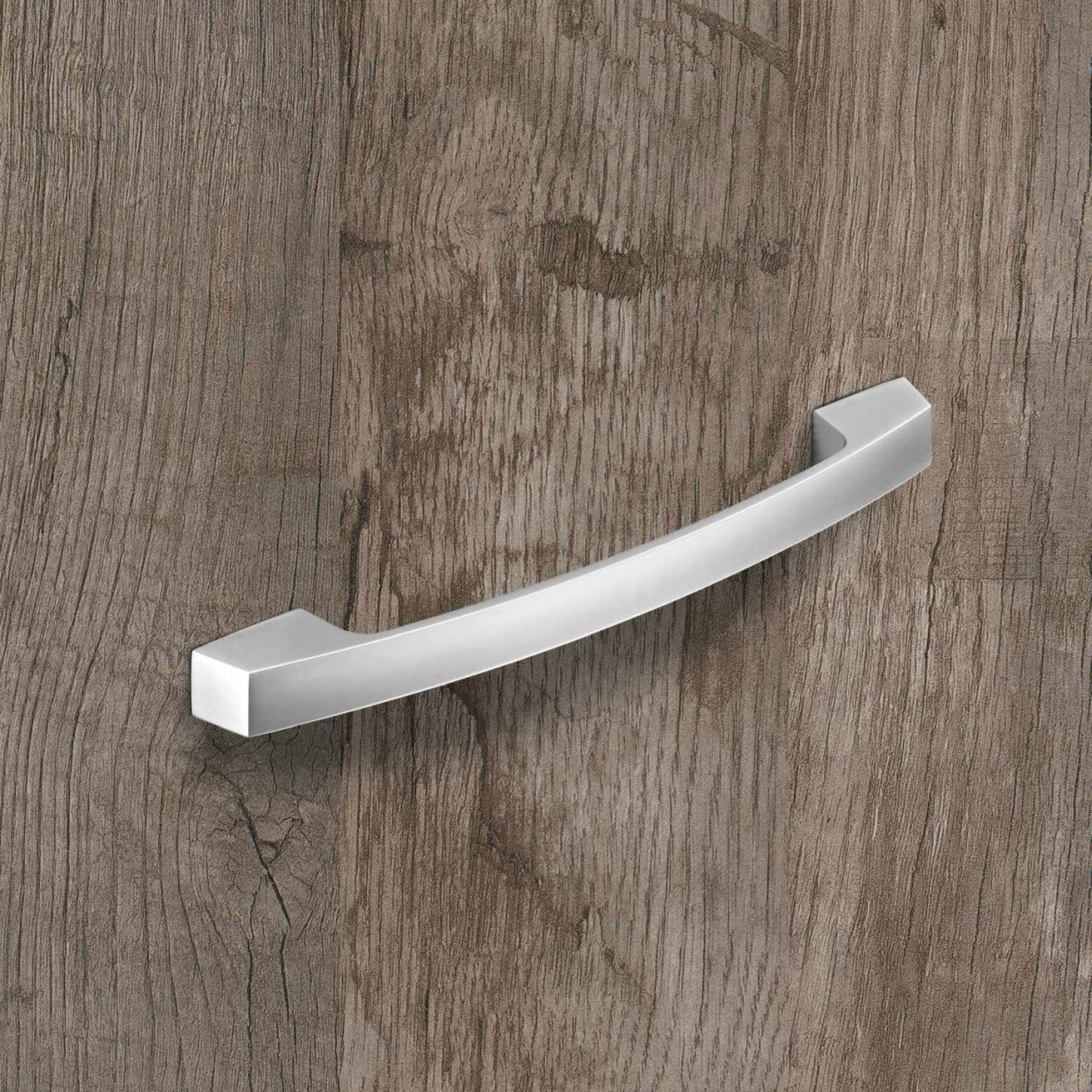 Poignée Fectio, entraxe de perçages 160, L 210 mm, B 15 mm, H 29 mm, Chromé mat