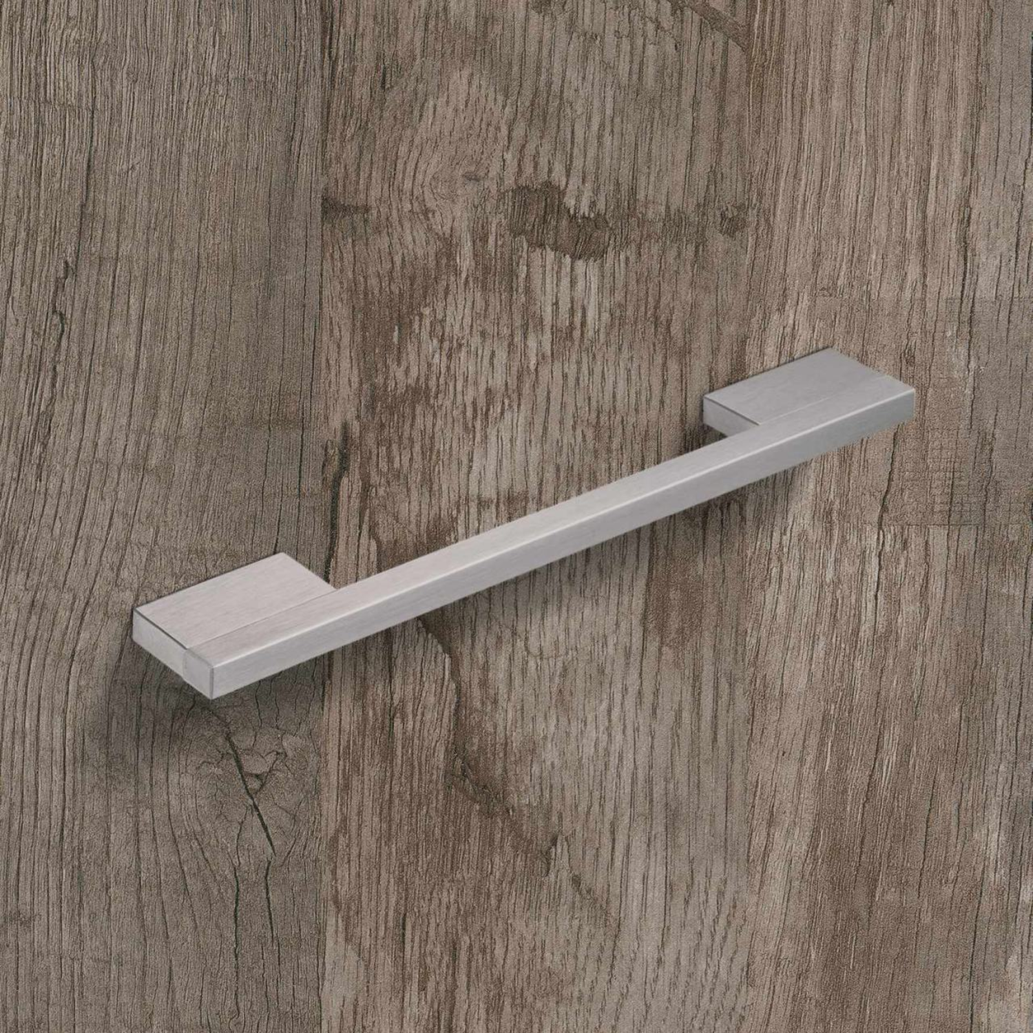 Poignée Imperia, entraxe de perçages 448, L 476 mm, B 9 mm, H 35 mm, aspect inox brossé