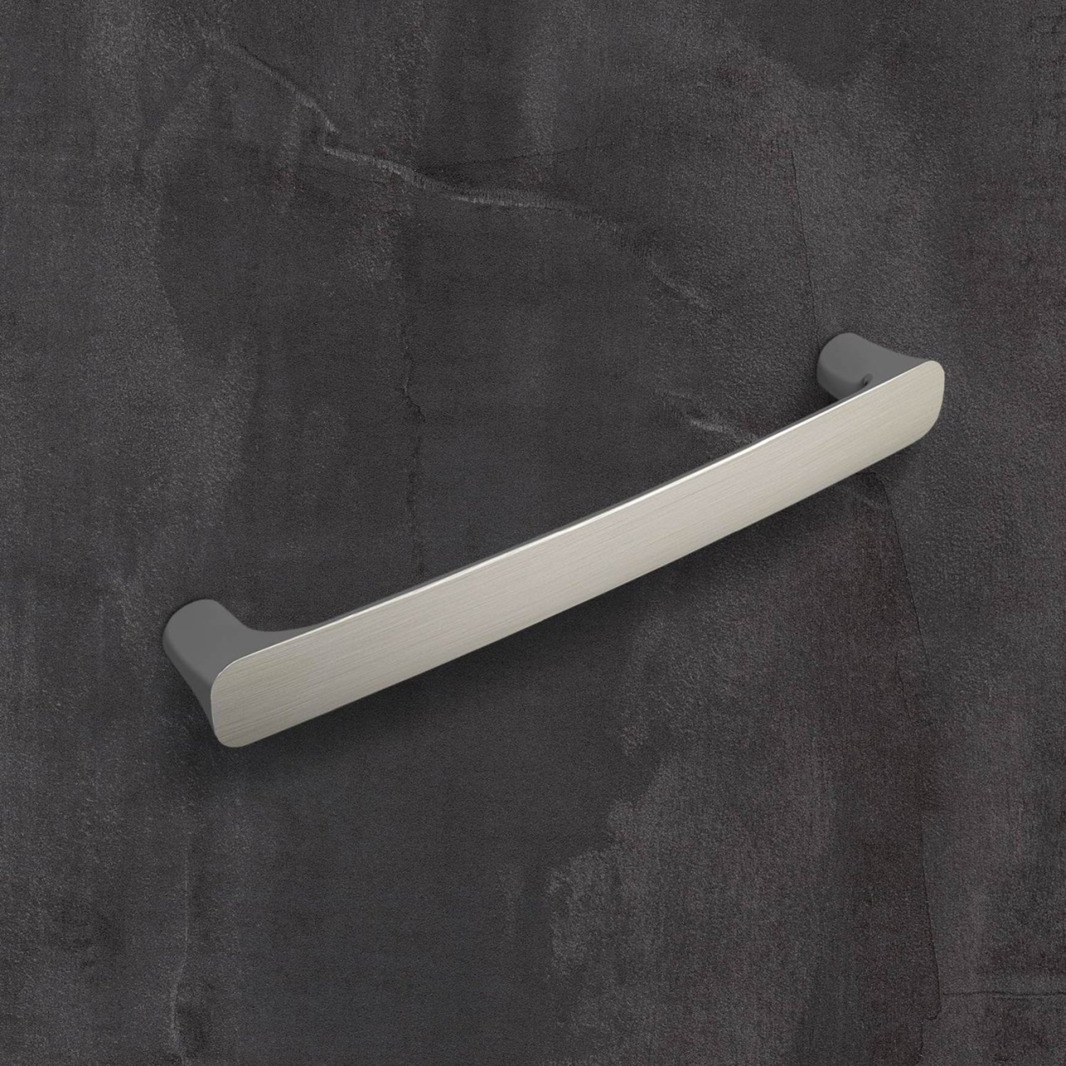 Greep Istrana, boorafstand 192, L 214 mm, B 25 mm, H 32 mm, roestvrij staal finish geborsteld