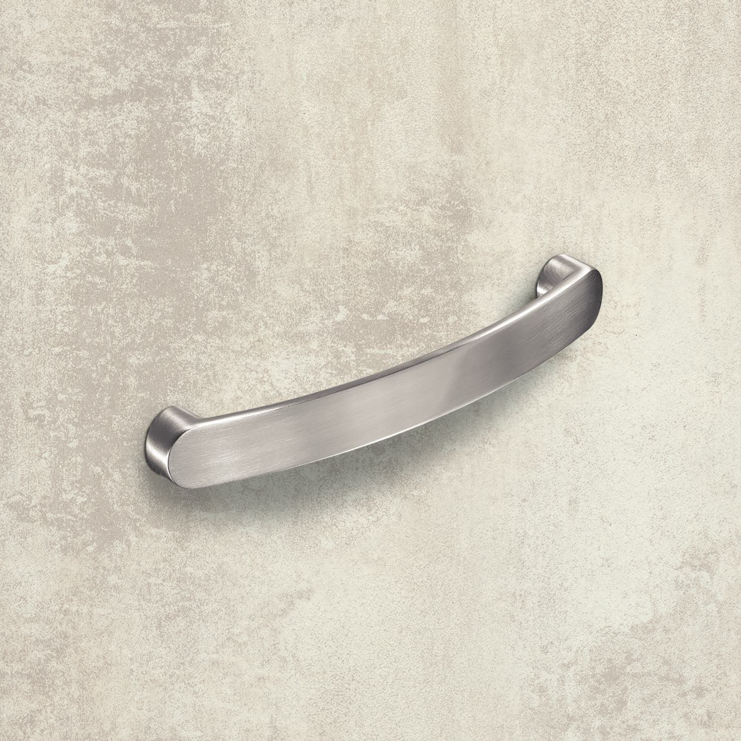 Poignée Salona, entraxe de perçages 160, L 180 mm, B 19 mm, H 27 mm, aspect inox brossé
