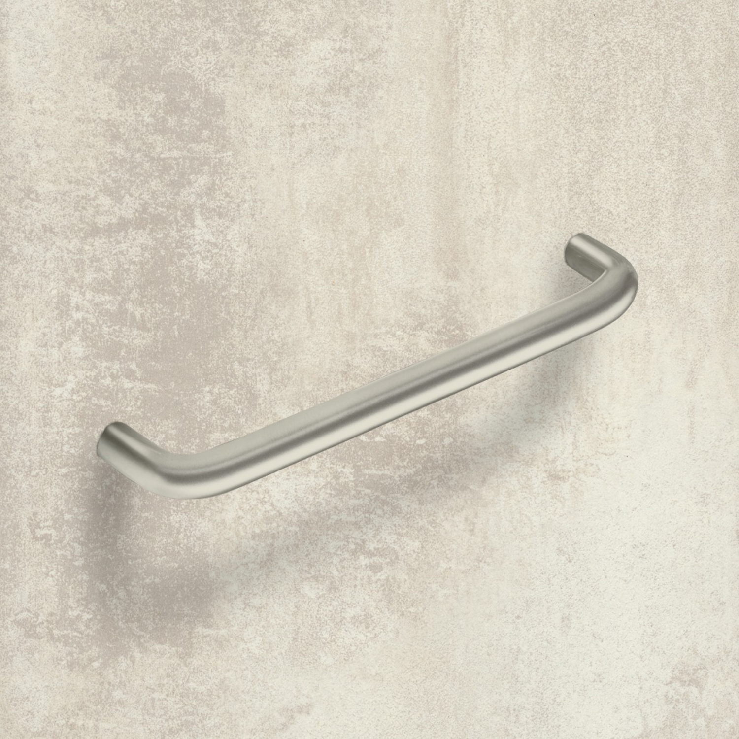 Greep Avenio, boorafstand 192, L 202 mm, H 32 mm, ø 10 mm, Mat vernikkeld