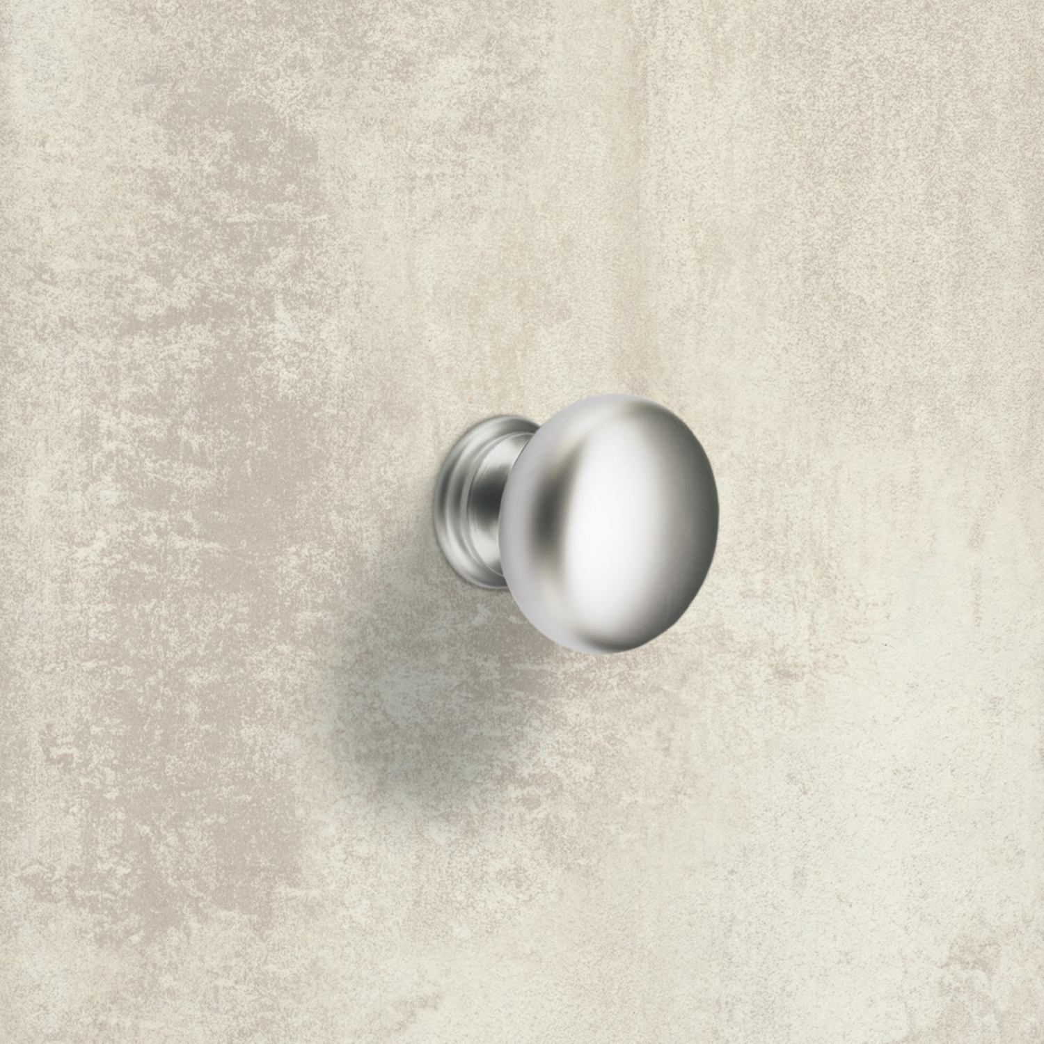 Knop Cirpi, H 27 mm, ø 30 mm, Mat verchroomd