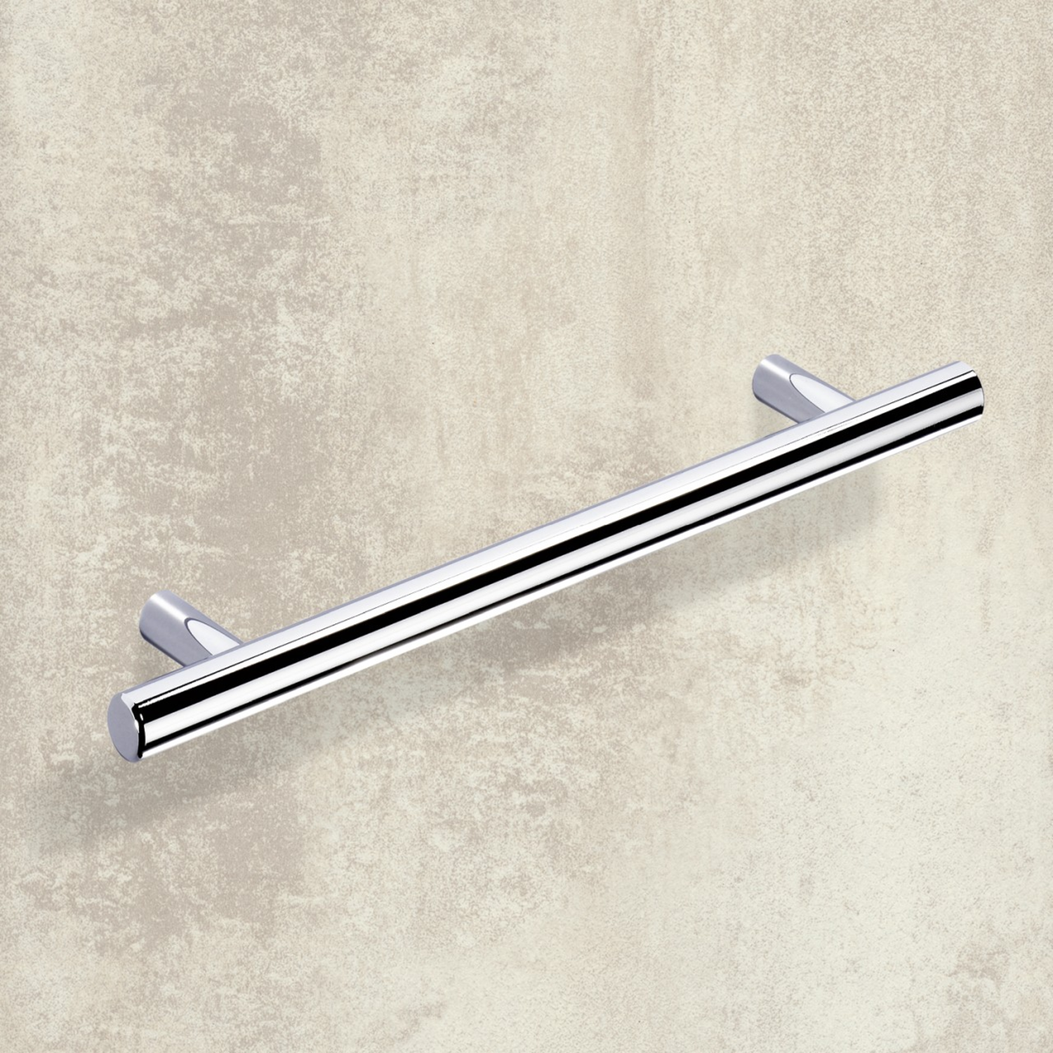 Poignée barre Hale, entraxe de perçages 288, L 348 mm, H 35 mm, ø 12 mm, chromé brillant