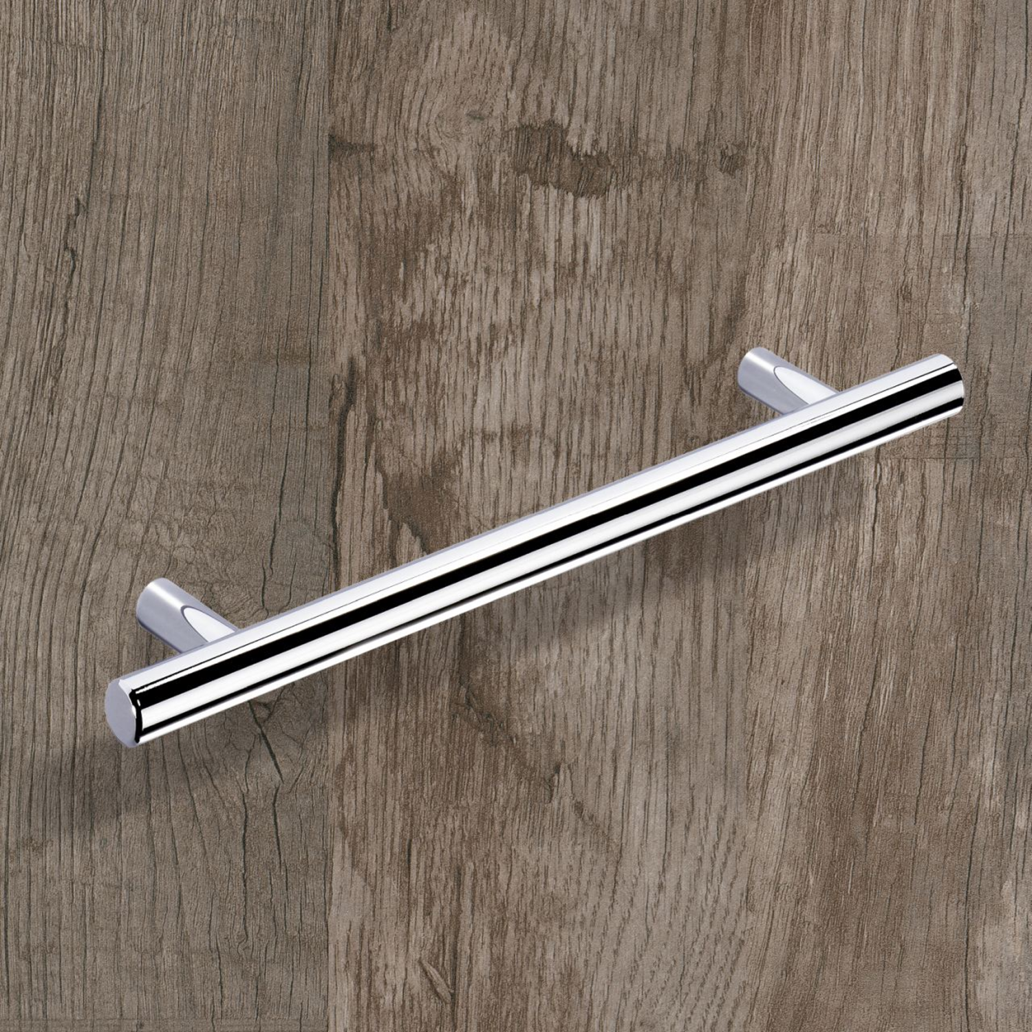 Poignée barre Hale, entraxe de perçages 288, L 348 mm, H 35 mm, ø 12 mm, chromé brillant