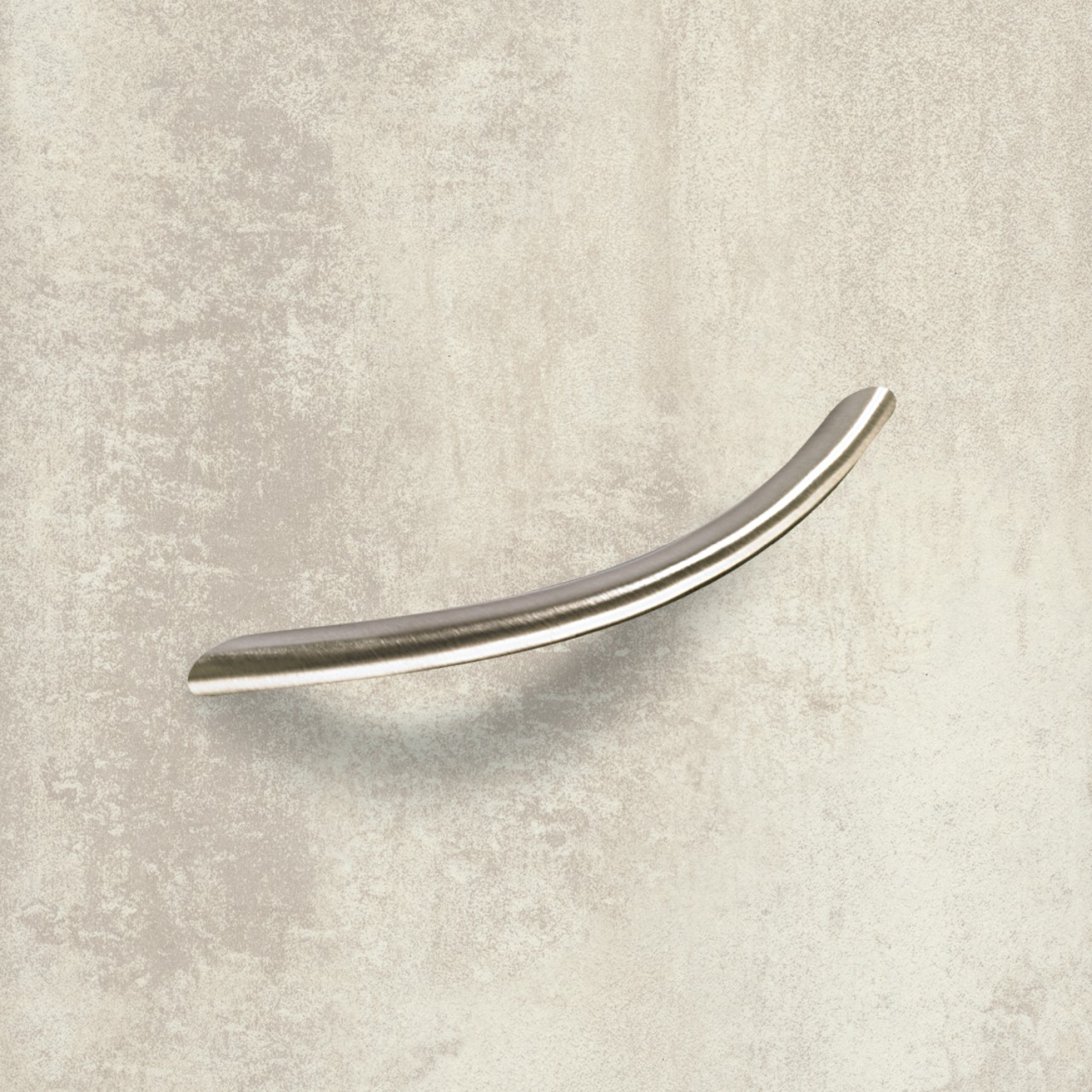 Poignée Nicia, entraxe de perçages 224, L 258 mm, H 32 mm, ø 10 mm, aspect inox brossé
