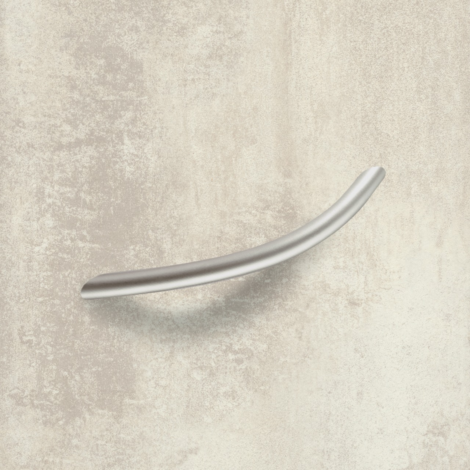 Greep Nicia, boorafstand 128, L 148 mm, H 30 mm, ø 10 mm, Mat vernikkeld