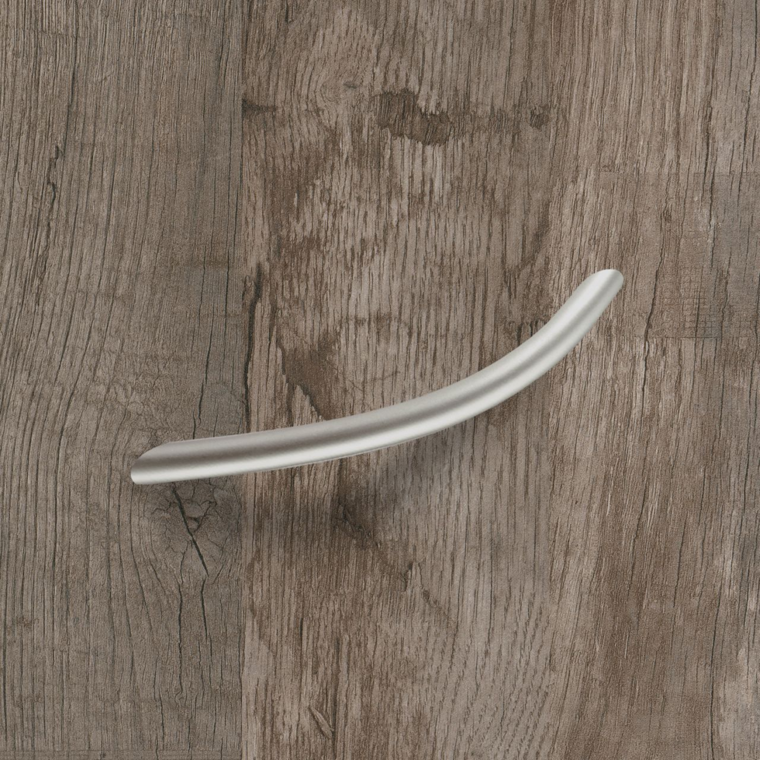 Greep Nicia, boorafstand 128, L 148 mm, H 30 mm, ø 10 mm, Mat vernikkeld